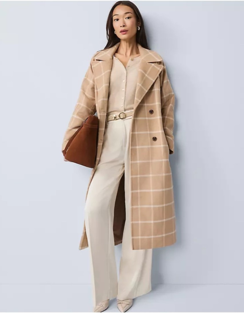 Plaid Belted Coat On Sale!

#LTKSaleAlert #LTKTravel #LTKOver40