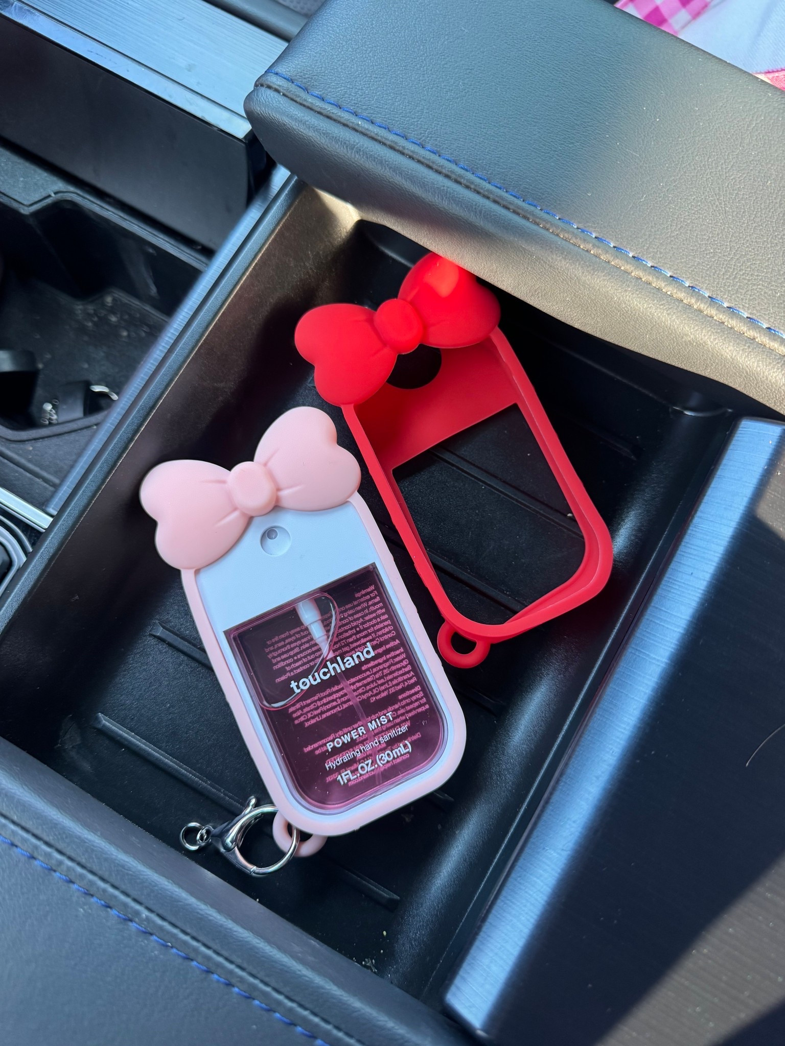 Cutie little hand sanitizer case 

#LTKvlog #LTKFestival #LTKTravel