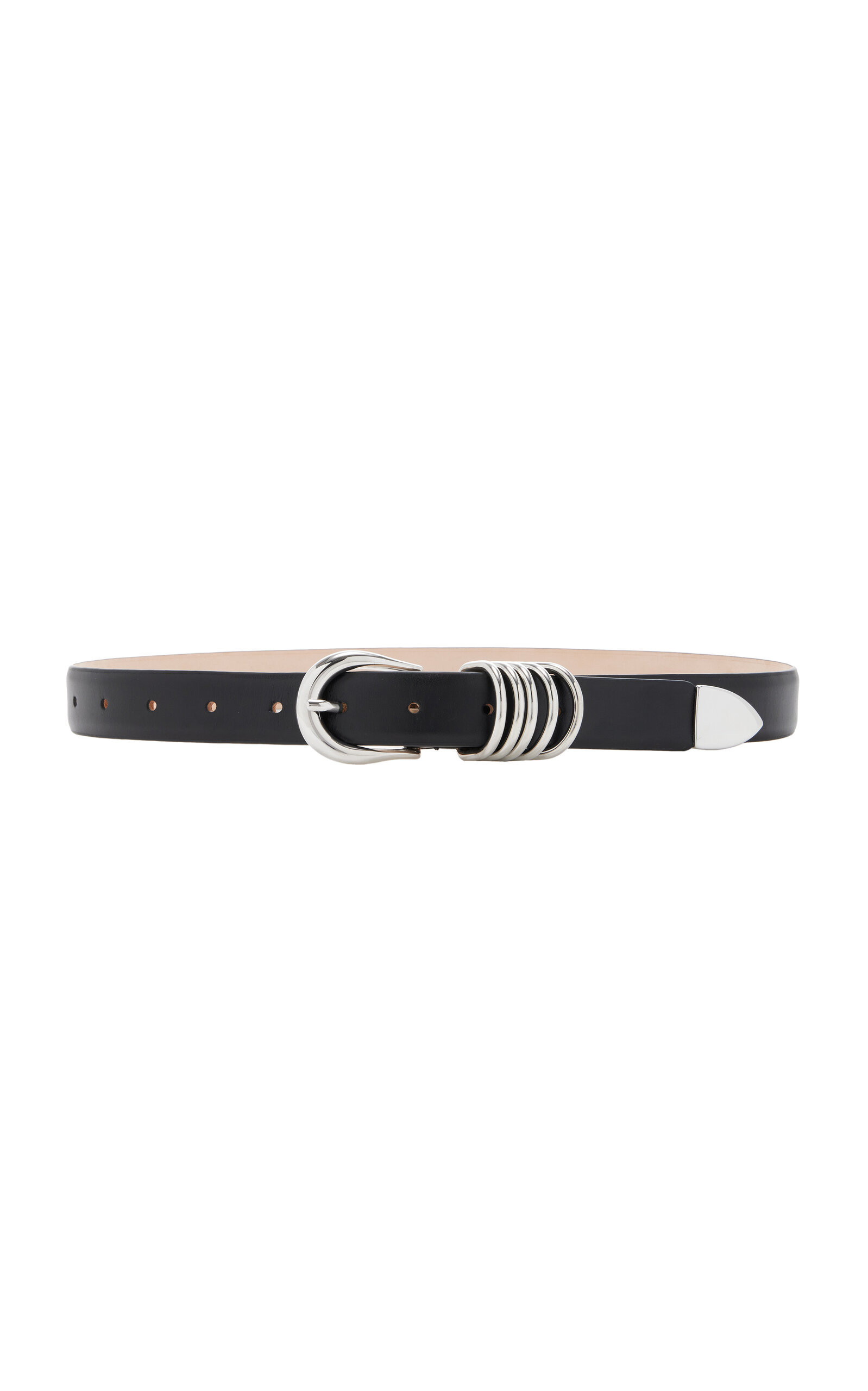 Déhanche - Hollyhock Leather Belt - Black - L - Moda Operandi | Moda Operandi (Global)