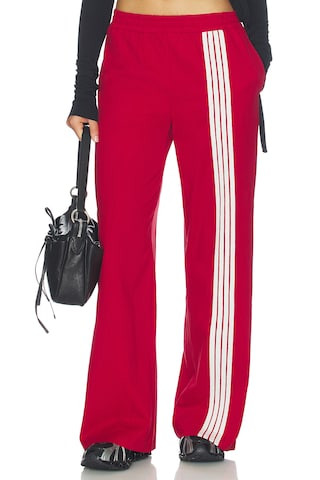 LIONESS Red Eye Track Pant in Red. - size XXS | Revolve Clothing (Global)
