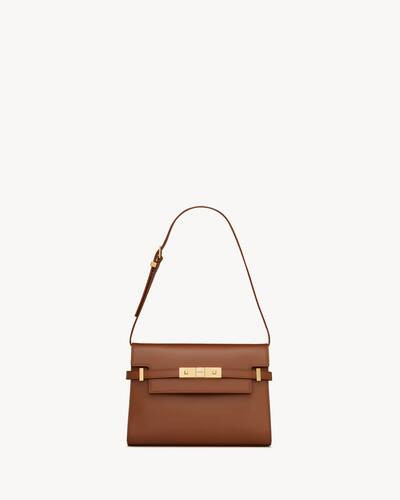 manhattan small shoulder bag in box saint laurent leather | Saint Laurent Inc. (Global)