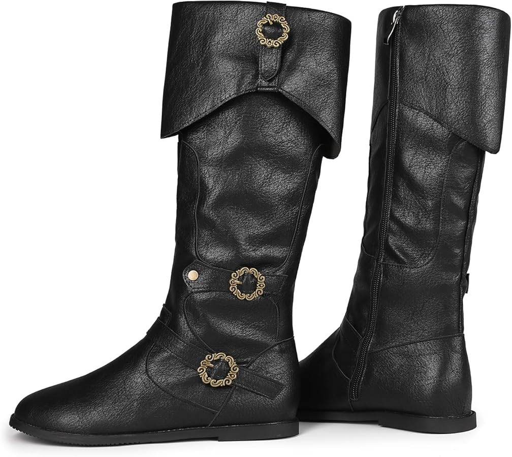 Unisex Cosplay Boots Flat | Amazon (US)