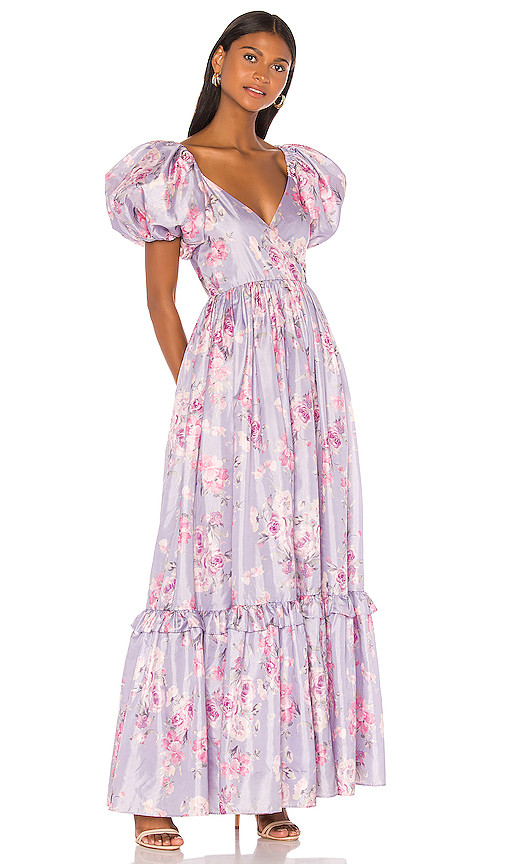 LoveShackFancy Ida Dress in Purple. - size 0 (also in 00) | Revolve Clothing (Global)