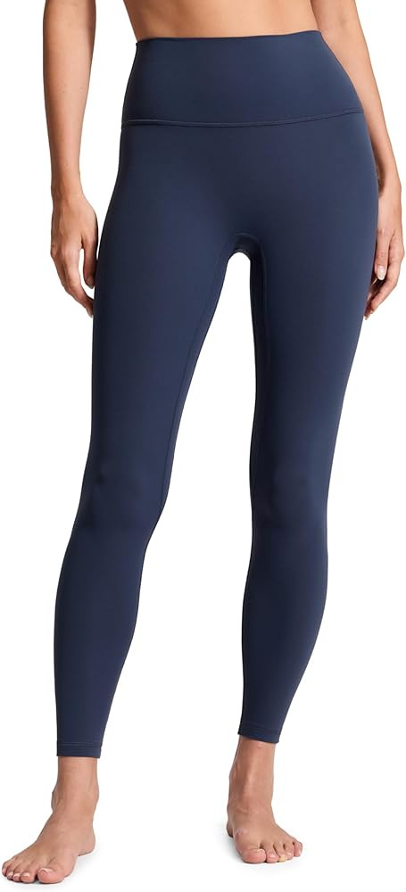 CRZ YOGA Butterluxe No Front Seam Yoga Leggings 25" - High Waisted Womens Lounge Pants Pilates Wo... | Amazon (US)