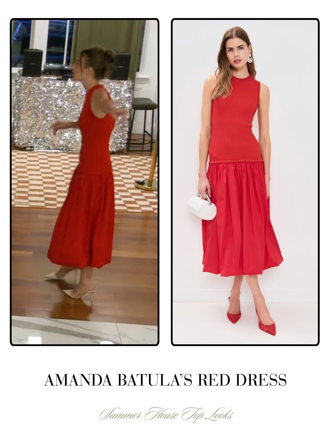 Amanda Batula’s Red Dress 