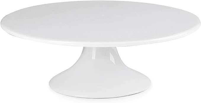 Sweese 708.101 10-Inch Porcelain Cake Stand, Round Dessert Stand, Cupcake Stand for Birthday Part... | Amazon (US)