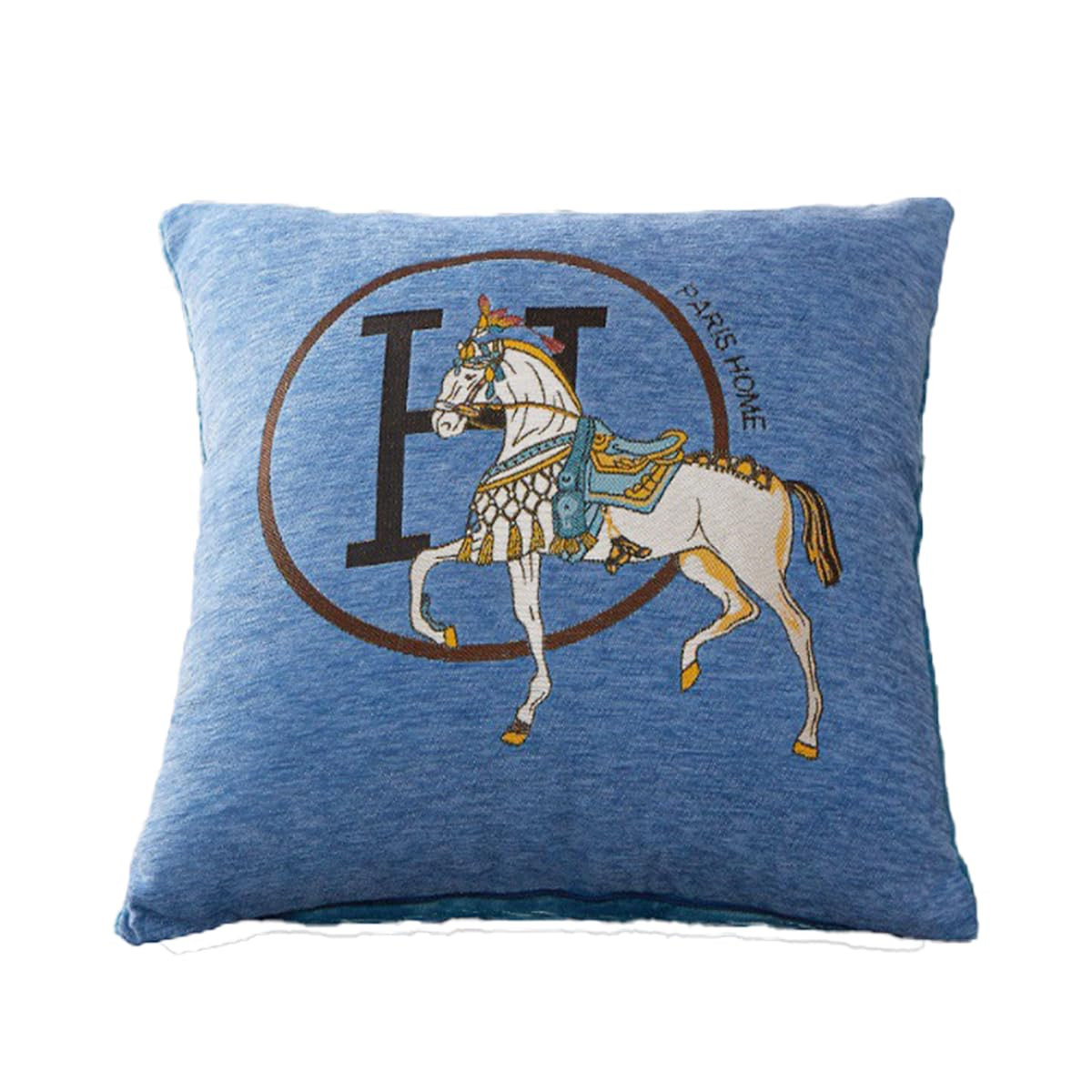 Croker Horse 18x18'' inches Throw Pillow Cushion Covers Set Pack of 2 Pcs - Luxury Horse Embroide... | Amazon (US)