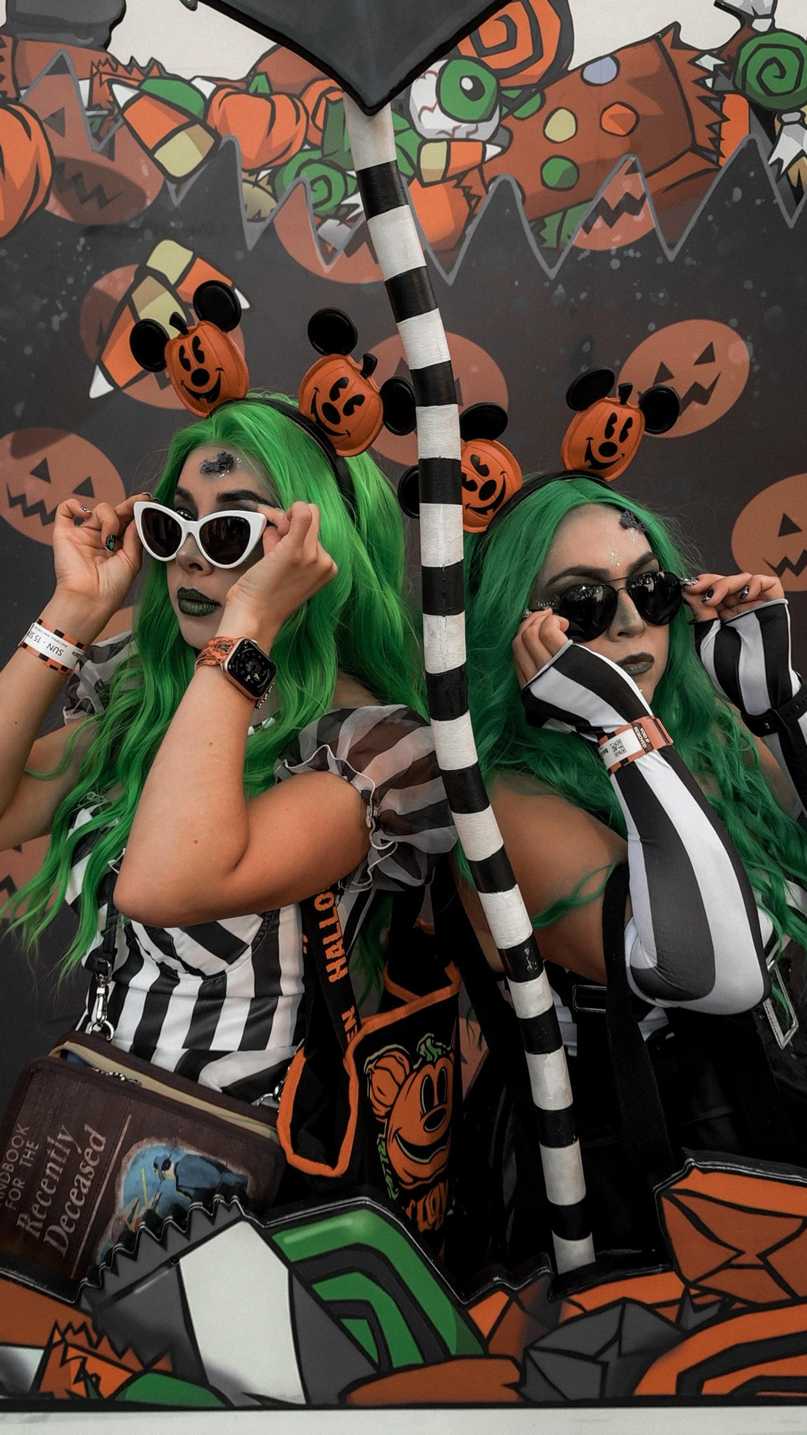 This is how it feels when your hotel is so close to Disneyland ✨🎃💚✨

Thank you @grandlegacyhotel for hosting us! We have never had the ease to go back and forth to our hotel as much as we did this weekend. I believe we went back to our hotel 4 times in one day! One of those times was to drop off our Mouseketeer who wasn’t able to hang any longer 😂 but fear not! He did end up catching back up with us in the park. Grand Legacy made it such a breeze to be able to come back for any thing such as outfit changes, naps, and getting turned away from security point for having Halloween masks 😅😅😅

Special thanks to @the.visual.currency  for helping us get these shots 📸

#Hosted #grandlegacyhotel #spookyszn #spookyseason #halloweenvibes #oogieboogiebash #didneylandcalifornia #disneylandhotels #thisishalloween #halloweenlife #halloweenlifestyle #disneylandhalloween #halloweentimeatdisneyland #beetlejuicecostume #oogieboogiebash2024 #oogieboogiebashcostume