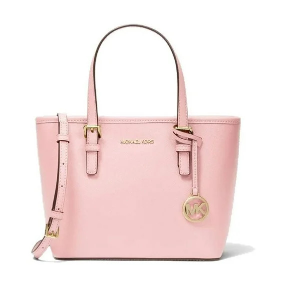 Michael Kors Women's Saffiano Leather Tote Bag, Powder Blush | Walmart (US)