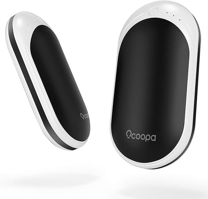 Amazon.com: OCOOPA Hand Warmers Rechargeable, 2 Pack 5200mAh Electric Portable Pocket Heater, Hea... | Amazon (US)