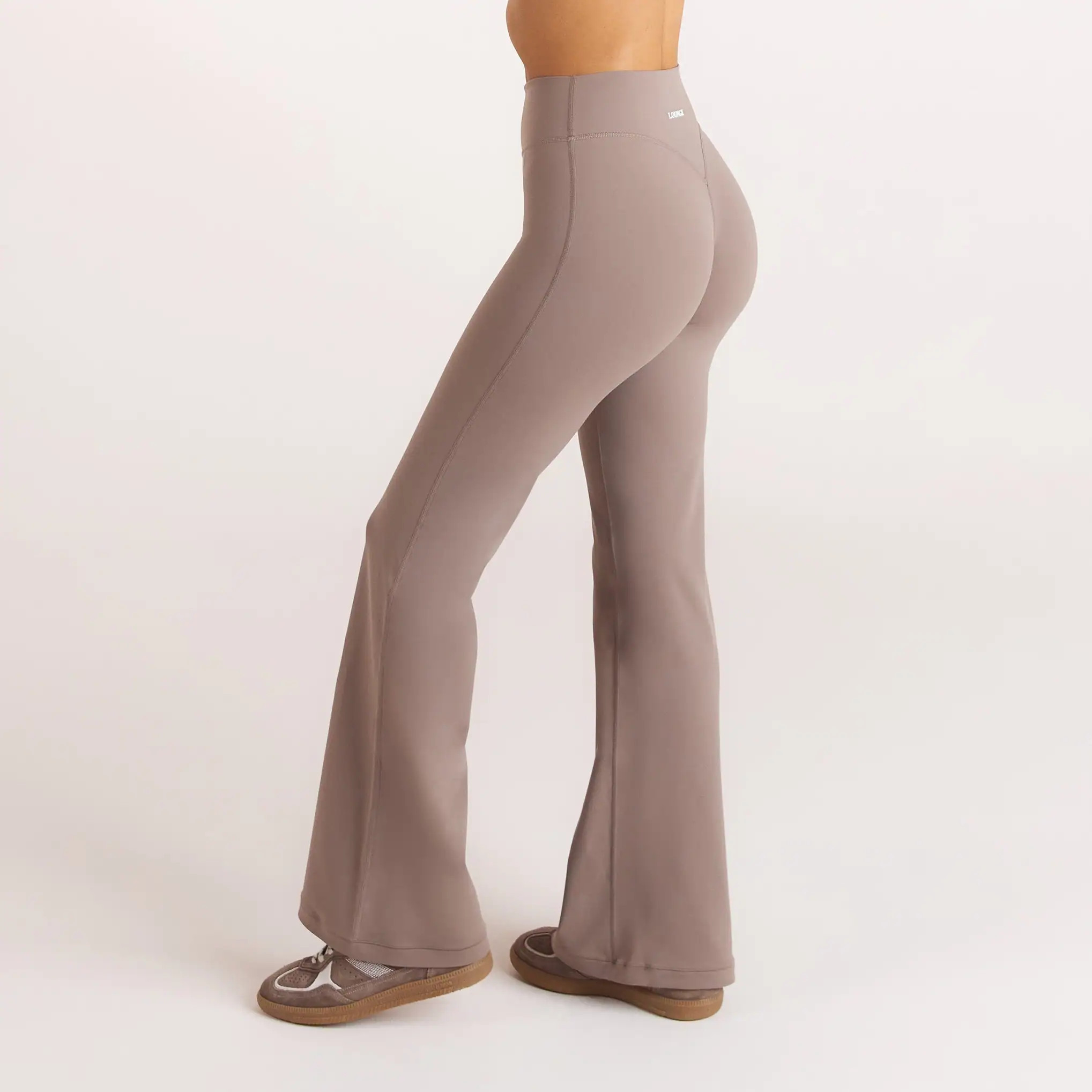 ContourSoft\u2122 Flared Leggings - Mushroom | Lounge (US)