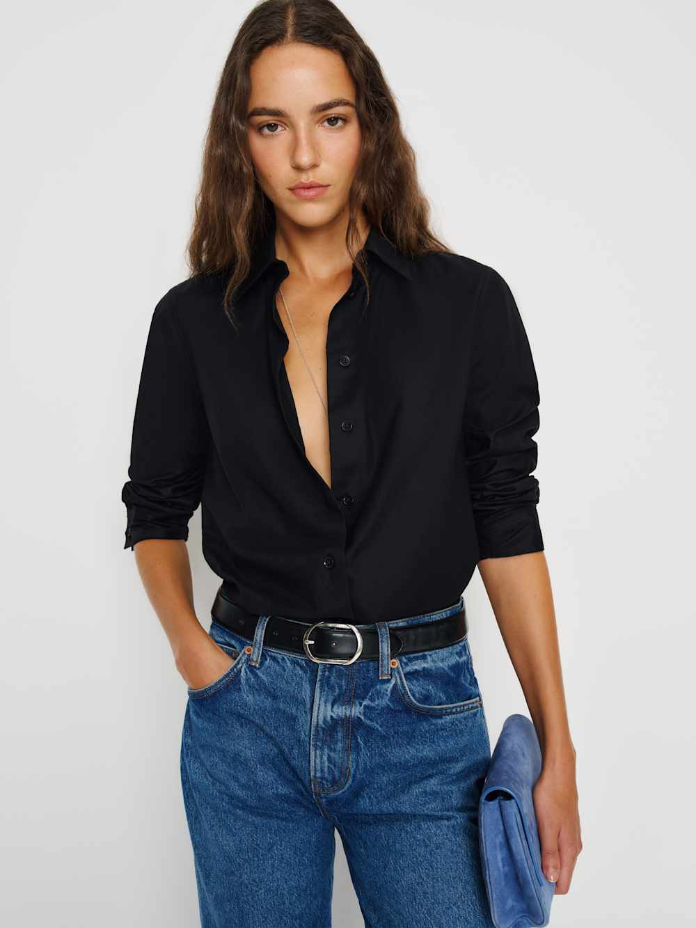 Alfie Relaxed Shirt | Reformation (Global)