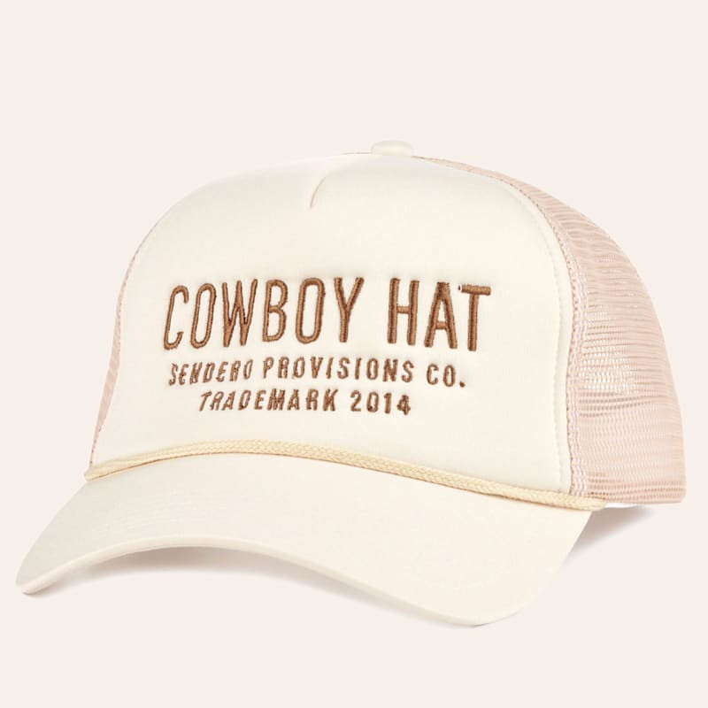 Sendero Provisions Co. Cream & Brown Cowboy Hat Rope Cap | Cavender's