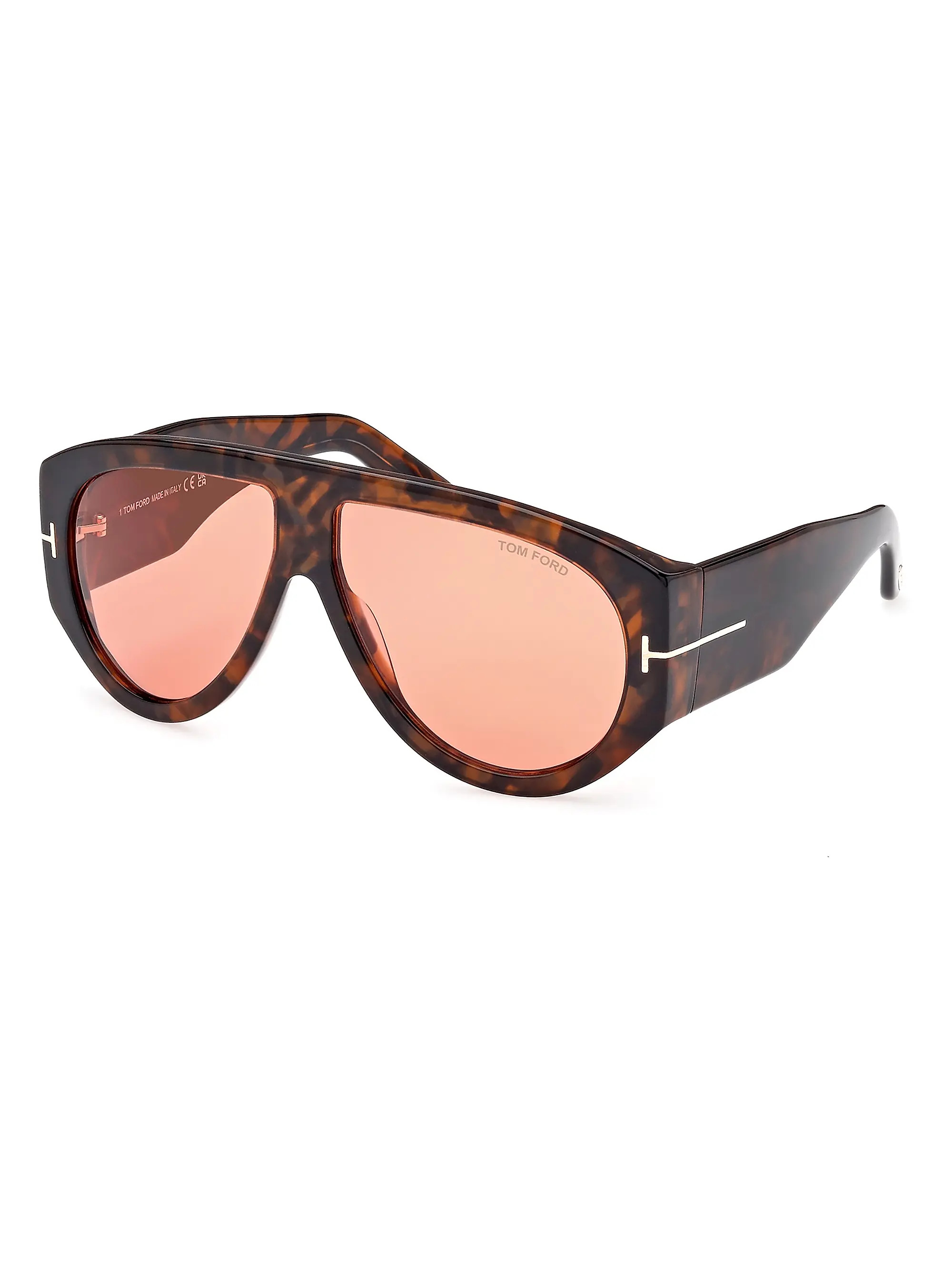 TOM FORD Bronson 60MM Shield Sunglasses | Saks Fifth Avenue | Saks Fifth Avenue