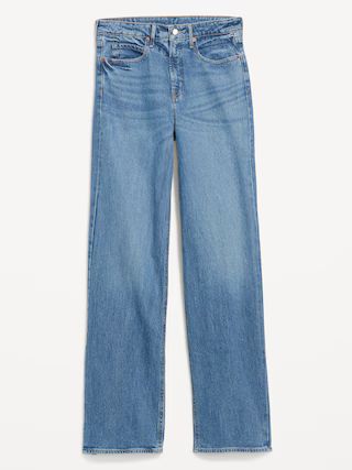 Extra High-Waisted Sky-Hi Wide-Leg Jeans | Old Navy (US)