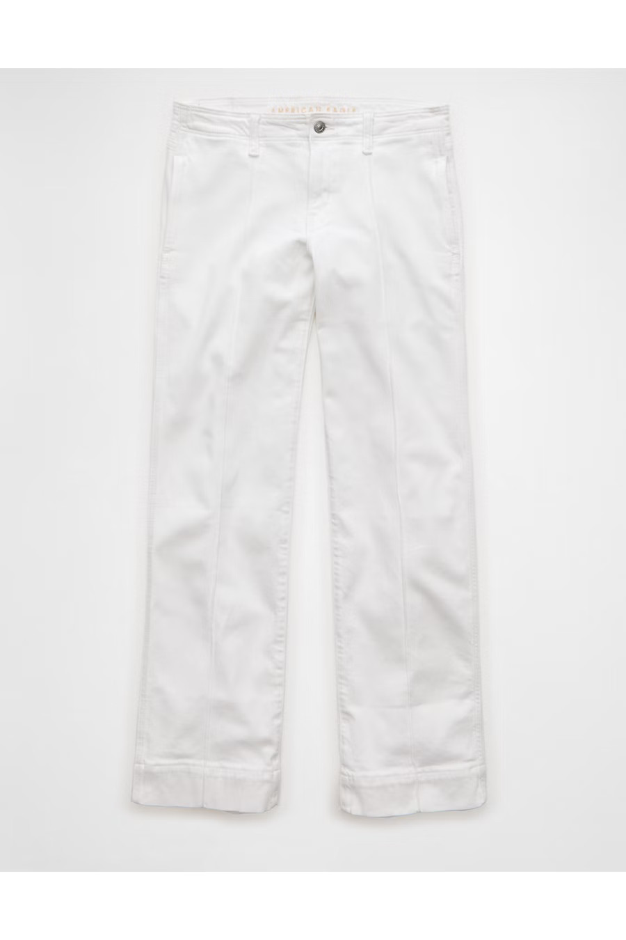 AE High-Waisted Stovepipe Jean Women's White 0 Regular | American Eagle Outfitters (US & CA)