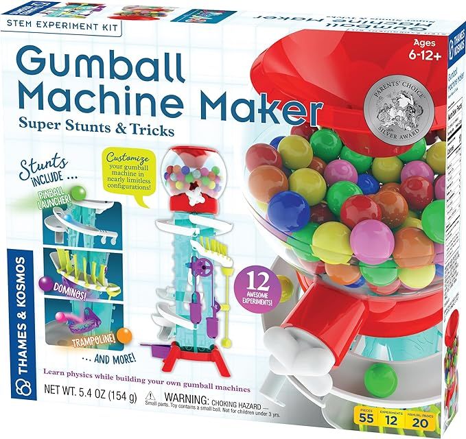 Thames & Kosmos Gumball Machine Maker Lab - Build Machines with Physics & Engineering Lessons | 1... | Amazon (US)