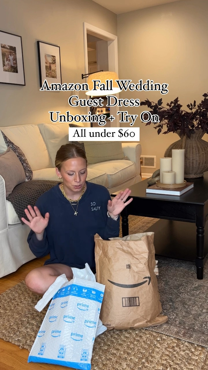 Fall wedding guest dresses under $60! All run true to size. I’m 5’0 and usually a size XS/Small or 0/2 for reference. 

#LTKFindsUnder100 #LTKStyleTip #LTKWedding
