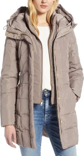 Cole Haan Hooded Down & Feather Jacket | Nordstrom