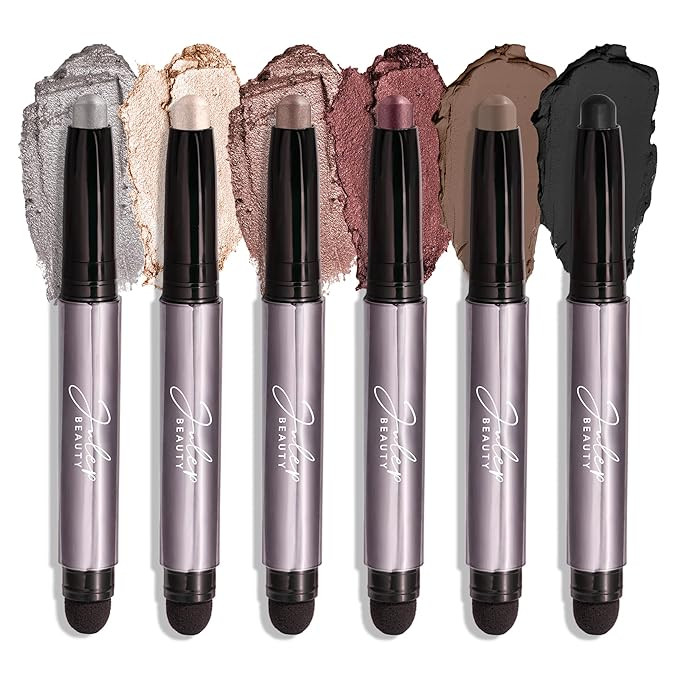 Julep Eyeshadow 101 Palette-Style Crème-to-Powder Waterproof Eyeshadow Sticks – Moonlight – ... | Amazon (US)