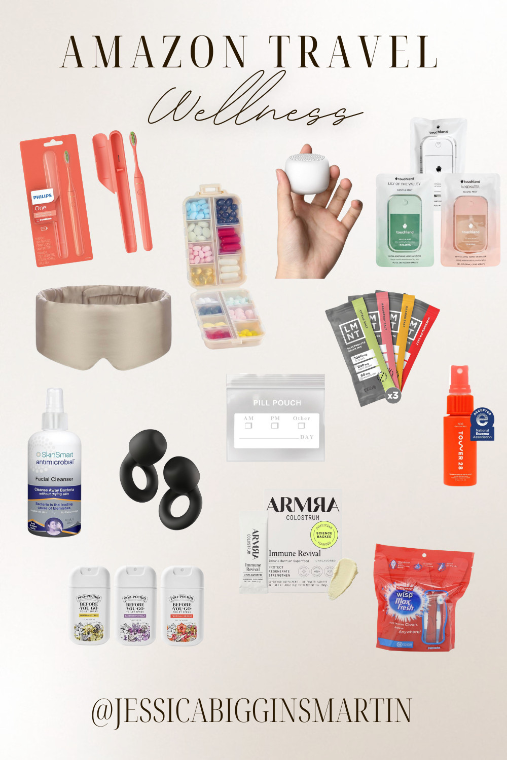 AMAZON TRAVEL WELLNESS ESSENTIALS

#FoundItOnAmazon #AmazonAffiliate 

 

#LTKFindsUnder50 #LTKBeauty #LTKTravel