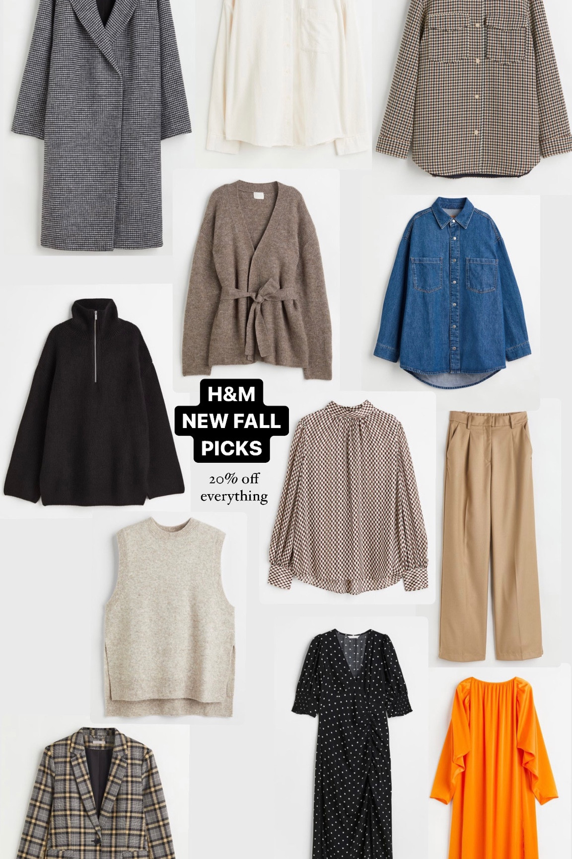 H&M Fall Picks - 20% off everything!

#LTKsalealert #LTKunder50 #LTKSeasonal