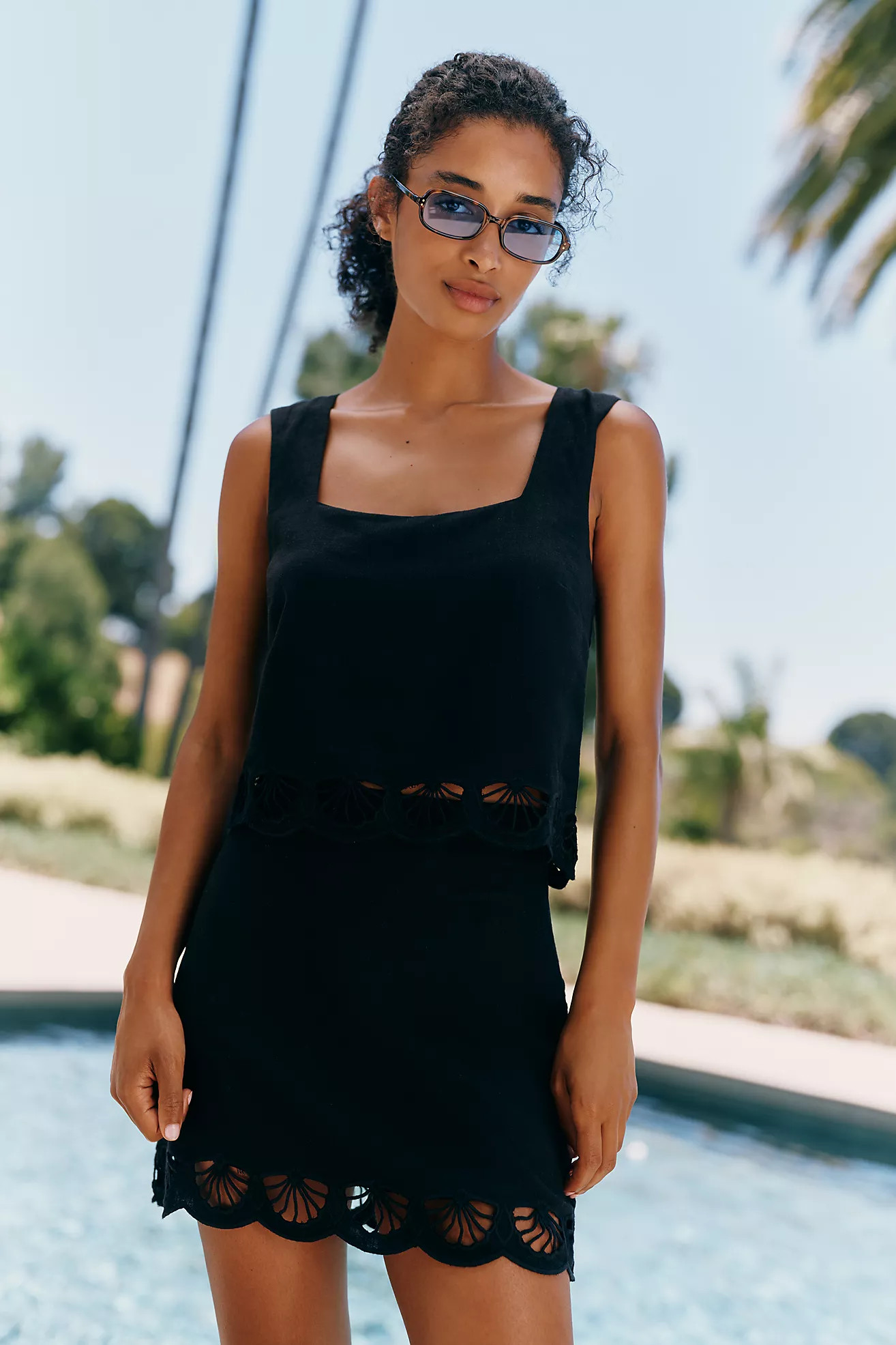 Z Supply Charlene Embroidered Top | Anthropologie (US)