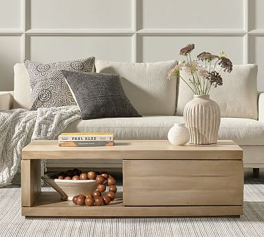 Dupree 48" Storage Coffee Table | Pottery Barn (US)