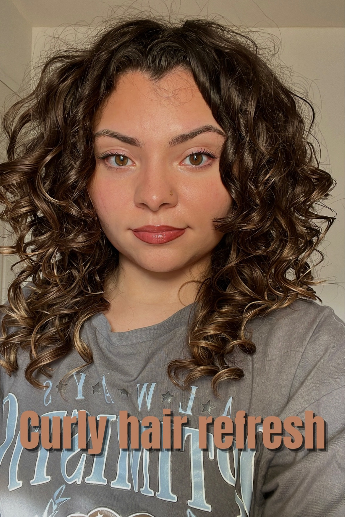 What I used to refresh my curls this day! 