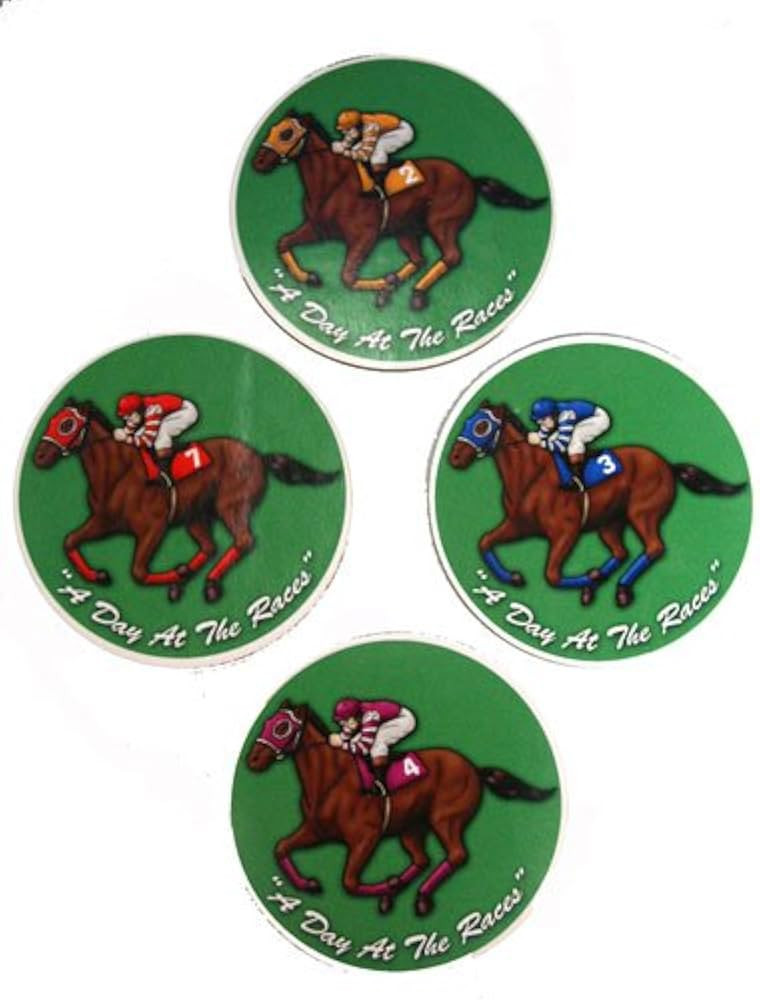 Horse Racing Coasters (Pack of 8) | Amazon (US)