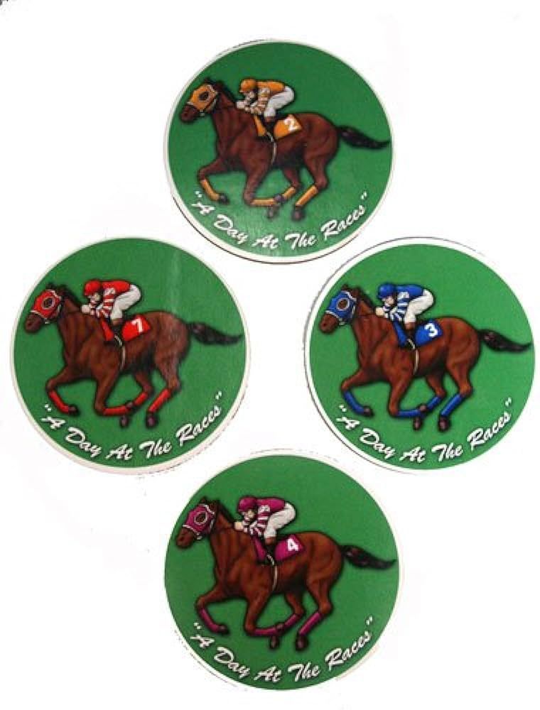 Horse Racing Coasters (Pack of 8) | Amazon (US)