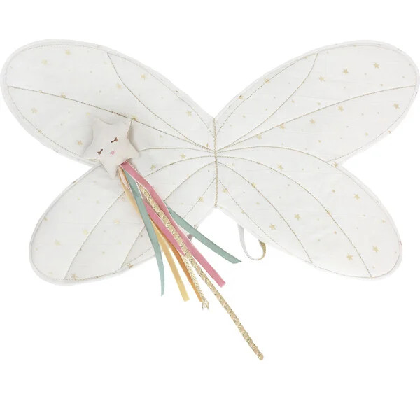 Fairy Wings & Star Magic Wand Dress Up Set | Maisonette