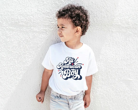 4th Of July Toddler Boy Shirt, All American Boy Shirt, Fourth of July America Shirt, 4th Of July ... | Etsy (US)