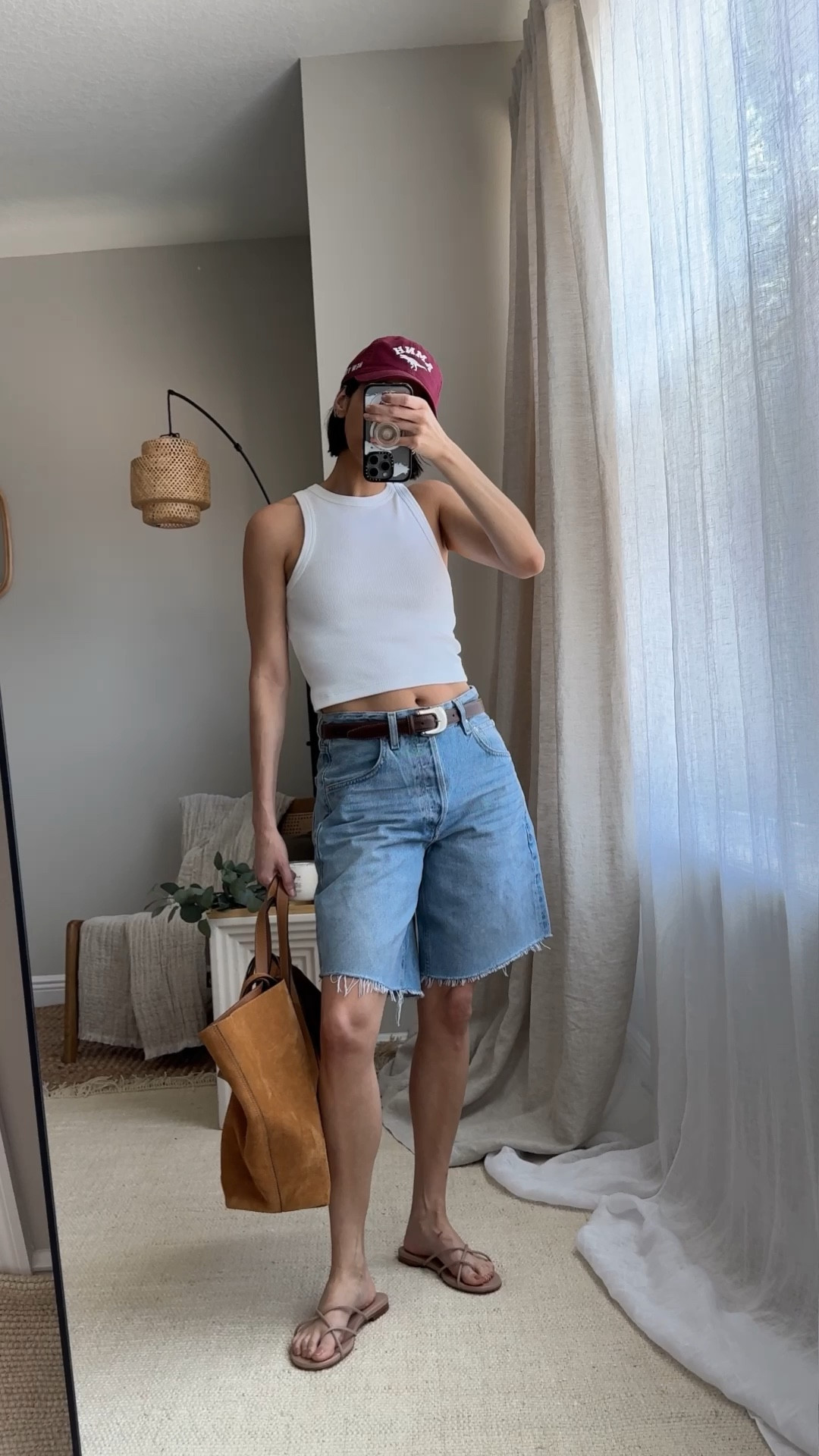 How to style denim Bermuda shorts

I went true to size in these shorts (I usually size down 1 in this brand) because I wanted them to fit relaxed 

Cropped tank: SoldOut NYC code NAT15 for 15% off

Belts: Aureum Collective code NATALIE20 for 20% off

Sandals: Jenni Kayne code NAT15 for 15% off

Freda Salvador Ballet Flats: MODE15 for 15% off 



#LTKstyletip #LTKVideo #LTKfindsunder100