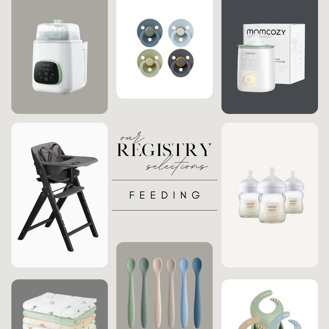 Continuing with the baby registry selection series! Here is everything we chose for feeding. We decided to include items baby will need for his first year so we can be prepared! 

#LTKBump #LTKBaby #LTKKids