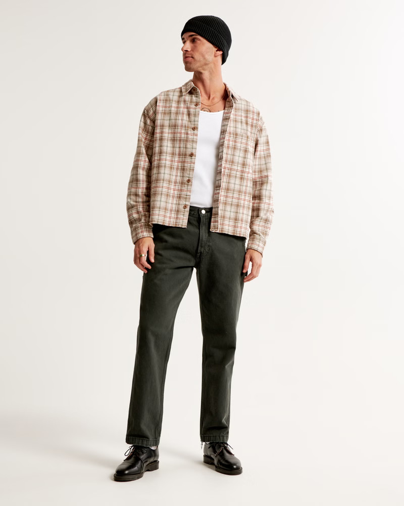 Men's Loose Workwear Jean | Men's Bottoms | Abercrombie.com | Abercrombie & Fitch (US)