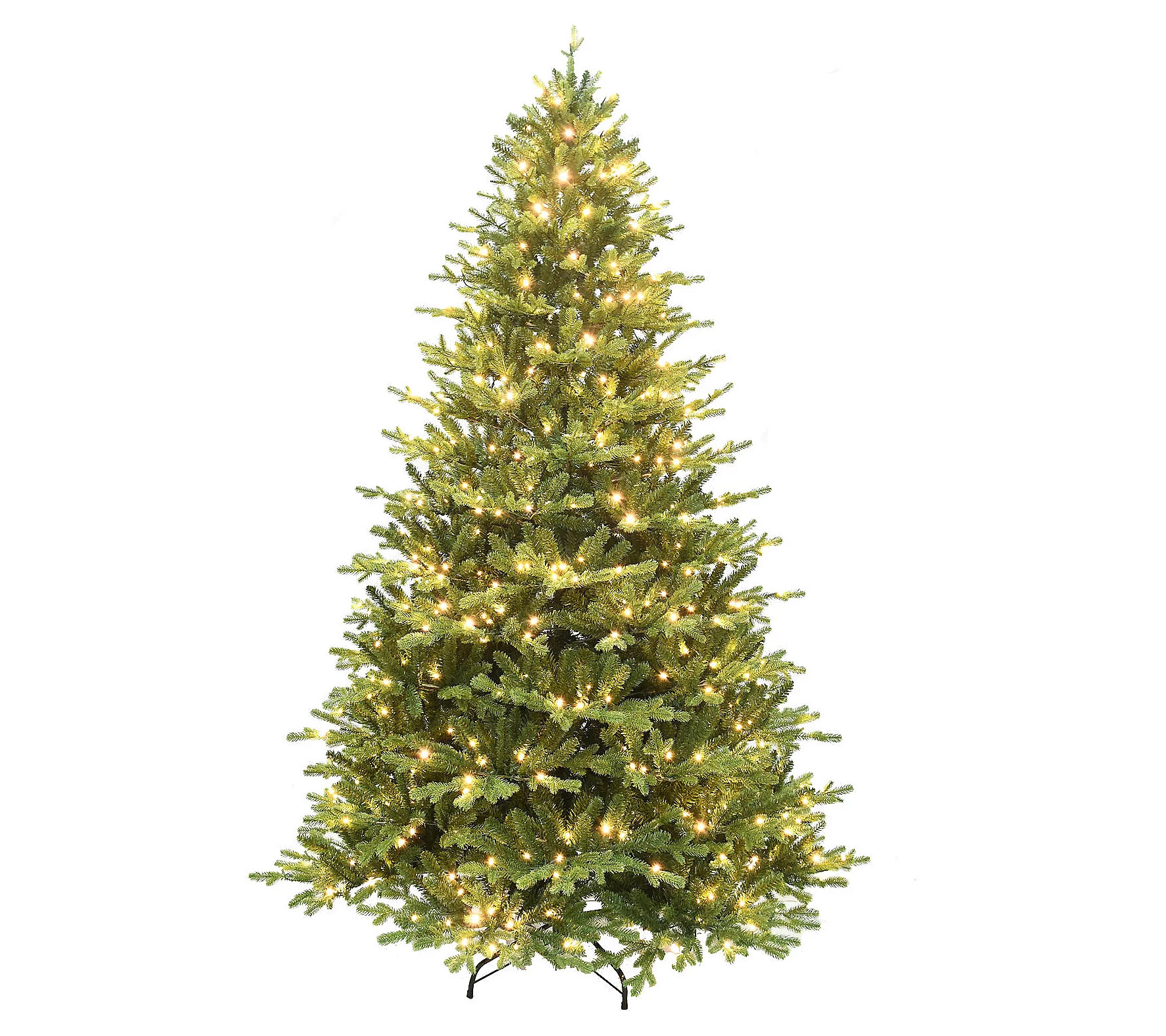 Christmas Time 6.5-Ft. Saint Nicholas Pine Chri stmas Tree with | QVC
