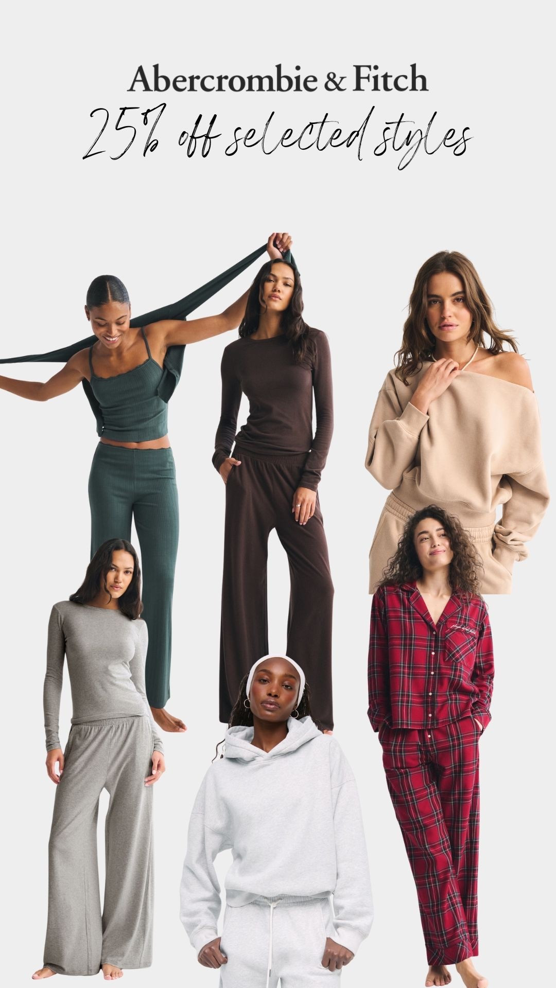 Abercrombie 25% off selected styles 

#LTKuk #LTKwinter #LTKfestive