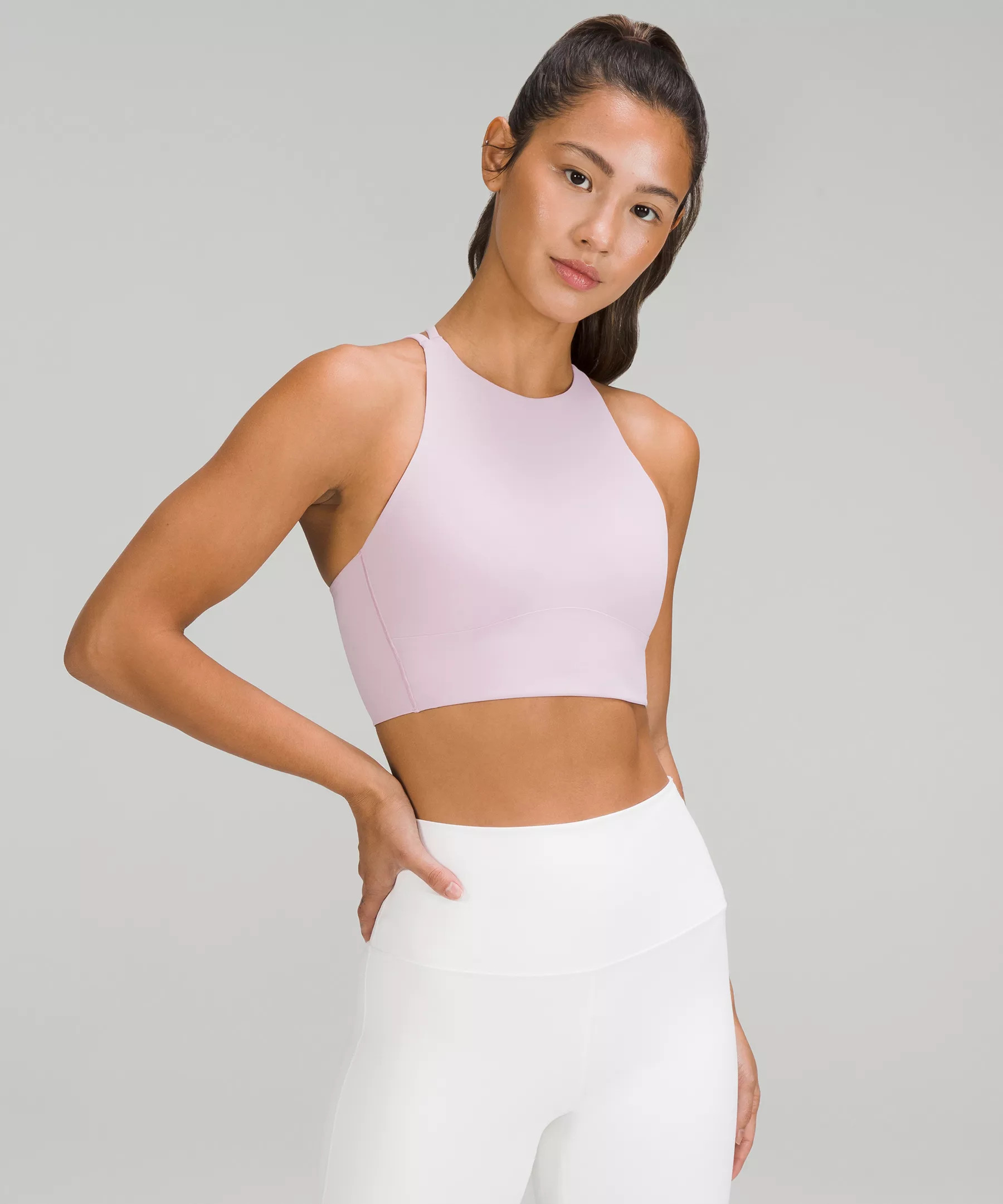 Like a Cloud High-Neck Longline Bra Light Support, B/C Cup Online Only | Lululemon (US)