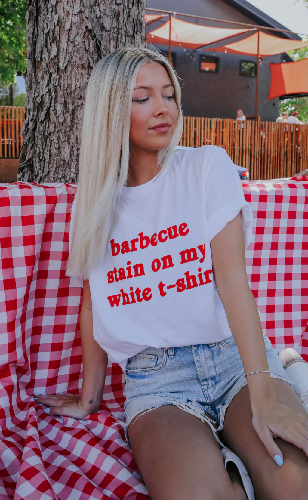 charlie southern: bbq stain t shirt | RIFFRAFF