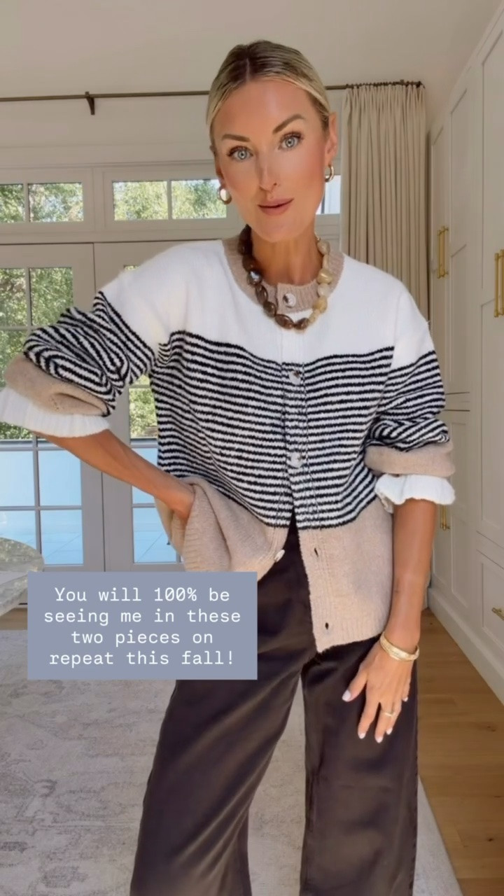 This is going to be a sweater I pull for so many times! Another great Amazon find! Wearing S/4!

Loverly Grey, cardigan, barrel jeans, cardigan sweater, fall sweater, under $50, fall outfit, brown jeans

#LTKSeasonal