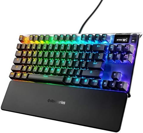 SteelSeries Apex 7 Gaming Keyboard with OLED Smart Display (Renewed) | Amazon (US)