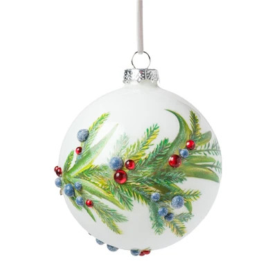 Holly Bough Ornament | Cailini Coastal