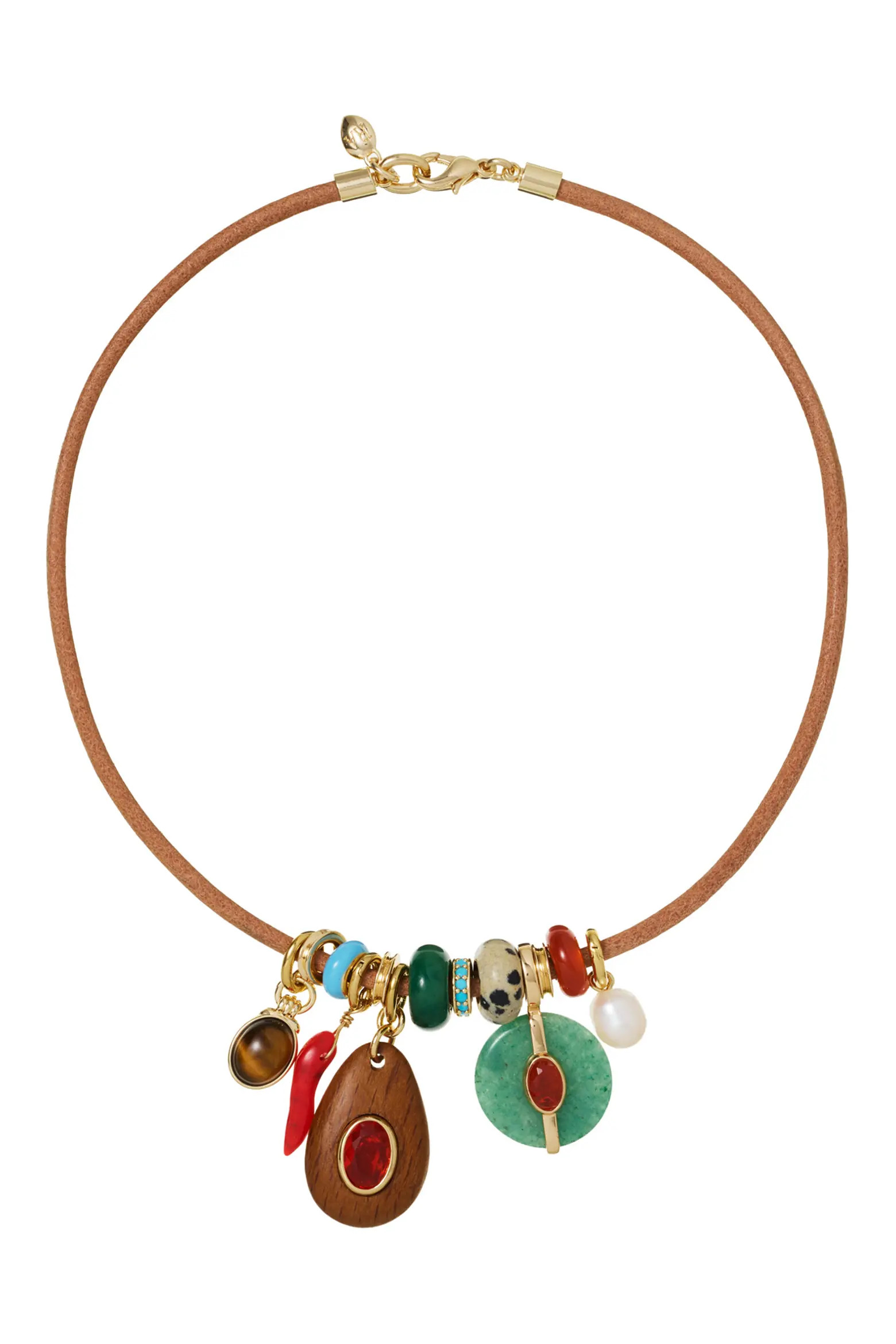 The Multicharm Leather Collar Necklace (Women) | Nordstrom | Nordstrom