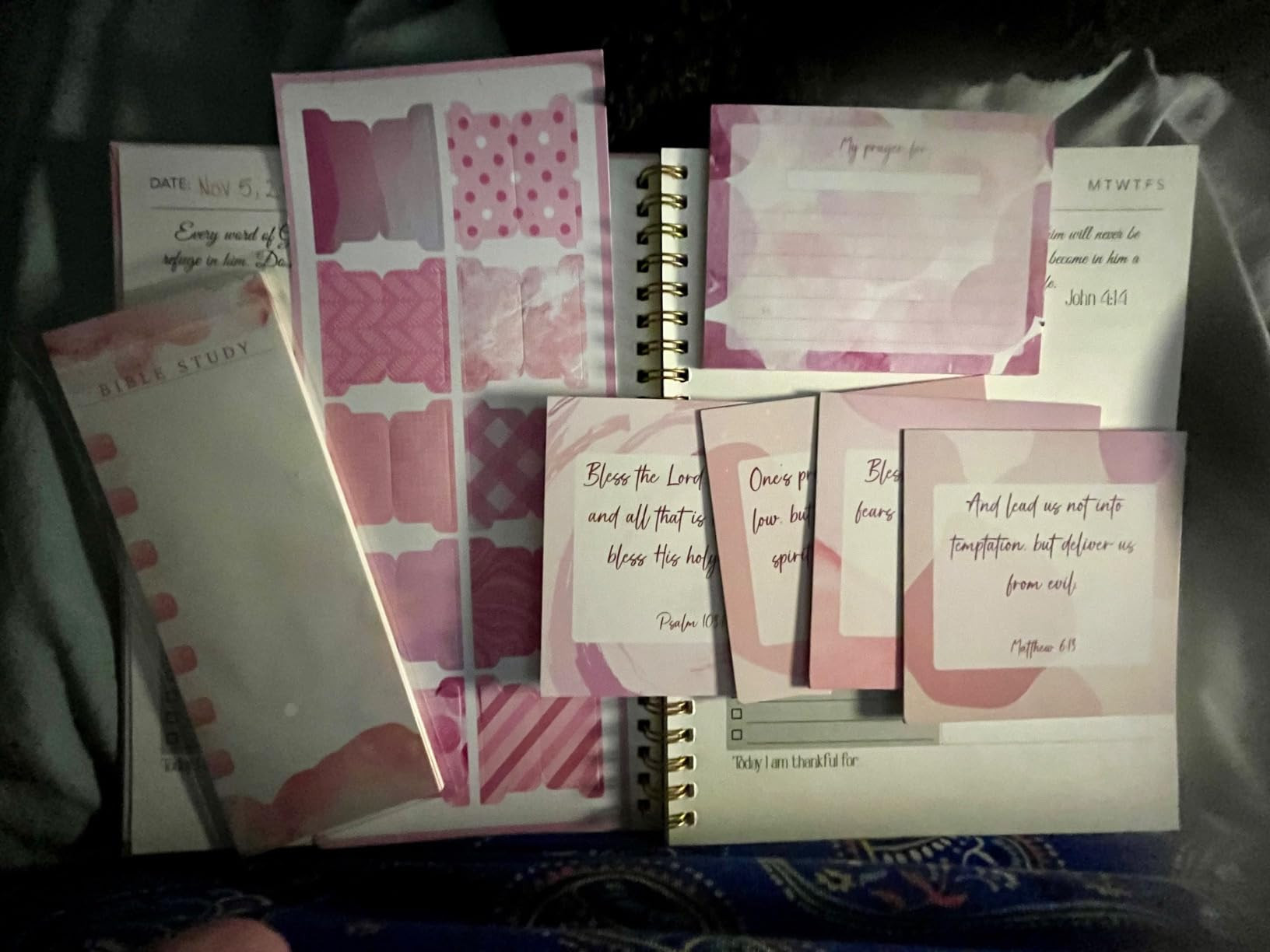 Mr. Pen- Bible Journaling Kit for Women, Forest Mist Color Theme, Bible Study Supplies Journaling... | Amazon (US)