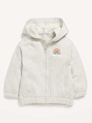 Printed Zip Hoodie for Toddler Girls | Old Navy (US)