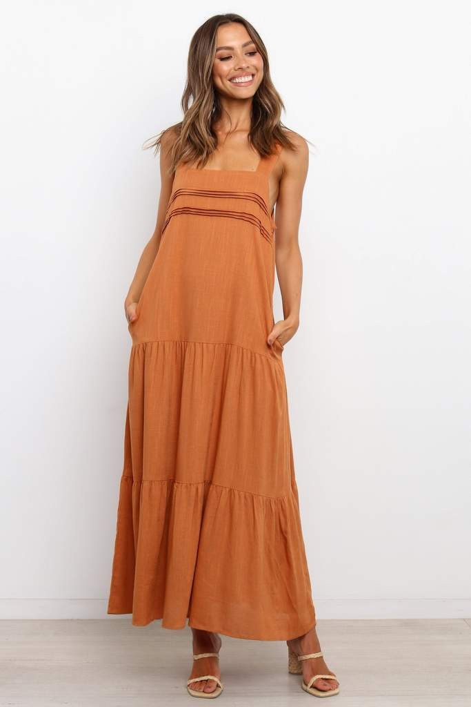 Dawson Dress - Rust | Petal & Pup (US)
