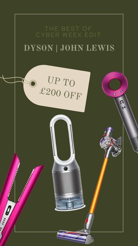 Dyson now in the John Lewis sale! Shop my favourite hair styling tools & the air purifier!

#LTKCyberWeek #LTKsalealert #LTKGiftGuide