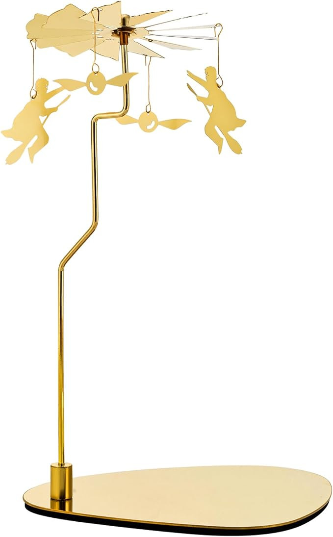 Wizarding Candle Carousel, Rotating Candle Holder for Halloween Christmas, Rotary Jar Candle Deco... | Amazon (US)
