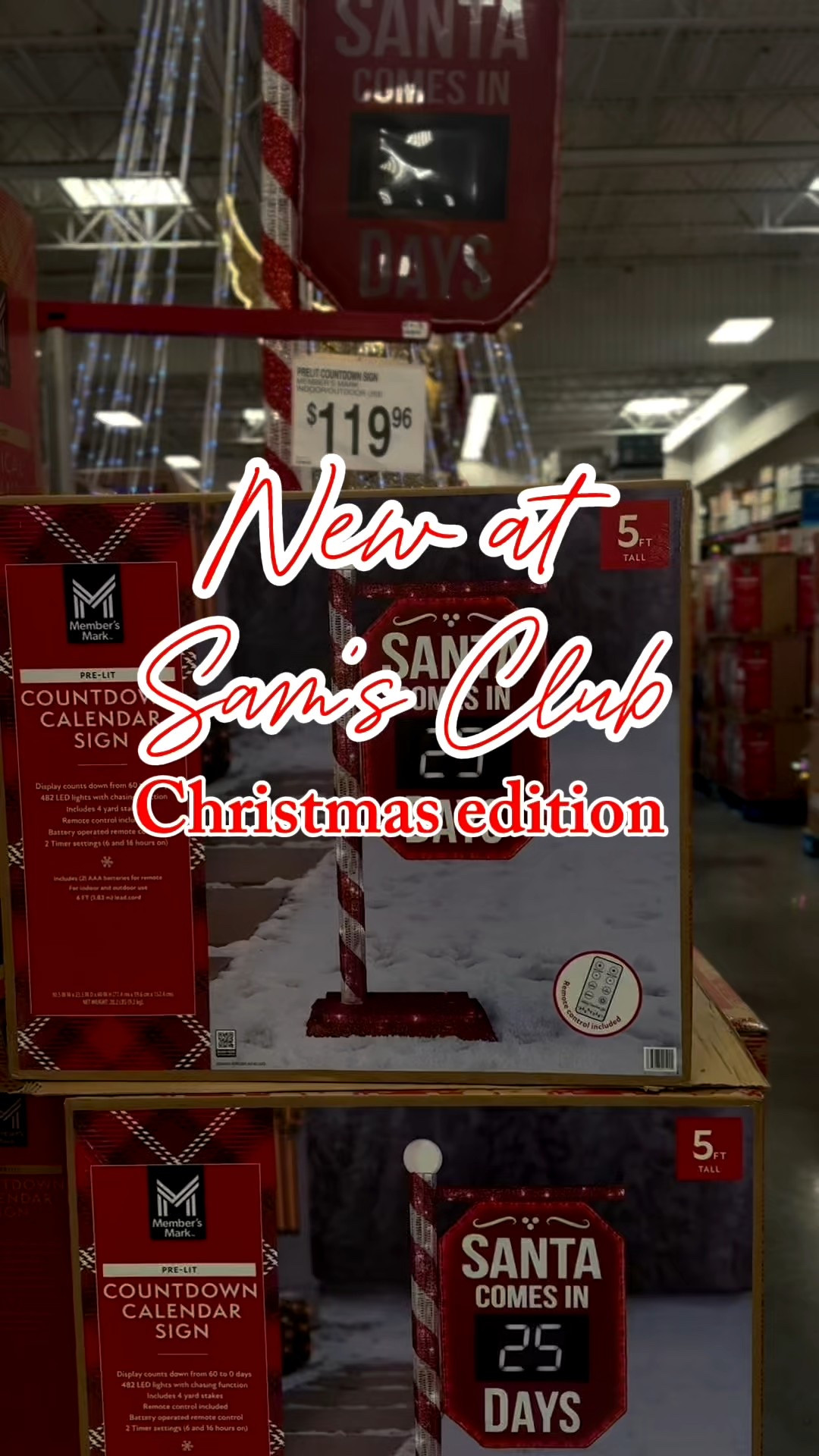 ✨New✨ at Sam’s Club Santa will be here in 52 days

#LTKGiftGuide #LTKHoliday #LTKHome